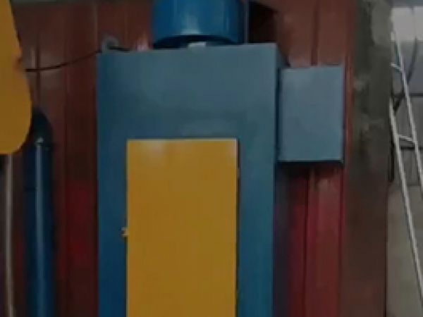 3210自動上下料拋丸機拋丸視頻